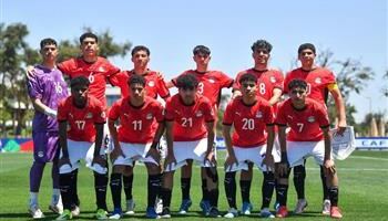 موعد مباراة مصر وتنزانيا في نصف نهائي أمم أفريقيا للناشئين
