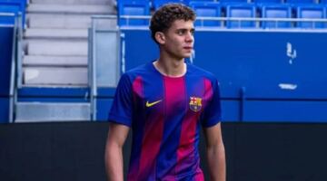 برشلونة يعلق على انضمام حمزة عبدالكريم لقائمة منتخب مصر
                                                
                                                
                                                    21/05/2026 01:19 م
                                                
                                                
                                                    هنأ نادي برشلونة حمزة عبدالكريم لاعب فريق الشباب بعد انضمامه لقائمة منتخب مصر الأولية المشاركة في بطولة كأس العالم 2026، التي تنطلق يوم 11 يونيو المقبل في الولايات المتحدة وكندا والمكسيك.