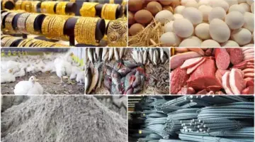 خريطة الأسعار اليوم: انخفاض الدواجن والبيض وارتفاع الذهب