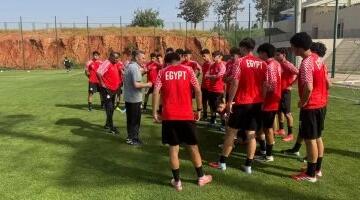 منتخب الناشئين يختتم تدريباته اليوم قبل مواجهة كوت ديفوار في أمم أفريقيا