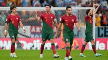 البرتغال تتعادل مع الكونغو بهدف لمثله بالشوط الأول في كأس العالم
                                                
                                                
                                                    17/06/2026 09:22 م
                                                
                                                
                                                    تقدم منتخب البرتغال على نظيره الكونغو الديمقراطية، بهدف نظيف في الشوط الأول من المباراة