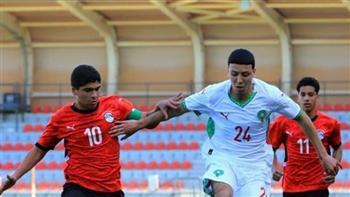 بطولة أفريقيا للناشئين.. موعد مباراة مصر والمغرب اليوم على البرونزية
