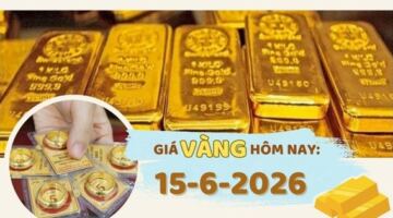 سعر الذهب اليوم، 15 يونيو: ارتفع بمقدار 4 ملايين دونغ فيتنامي للأونصة.