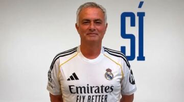 مورينيو يعود إلى مدريد لقيادة الريال رسميًا.. وتحركات سريعة وخطة ميركاتو واضحة
                                                
                                                
                                                    09/06/2026 01:06 م
                                                
                                                
                                                    وصل المدير الفني البرتغالي جوزيه مورينيو إلى العاصمة الإسبانية مدريد، اليوم، لتولي مسؤولية تدريب ريال مدريد