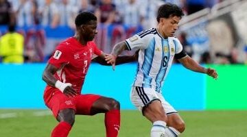 الأشواط الإضافية تحسم مصير مواجهة الأرجنتين وسويسرا بعد التعادل بهدف لكل فريق