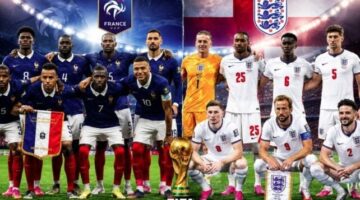 توقيت صدام فرنسا وإنجلترا المرتقب في كأس العالم والقنوات الناقلة للمواجهة