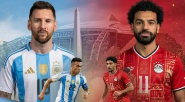 توقيت مواجهة مصر والأرجنتين المرتقبة في كأس العالم والقنوات الناقلة للمباراة
