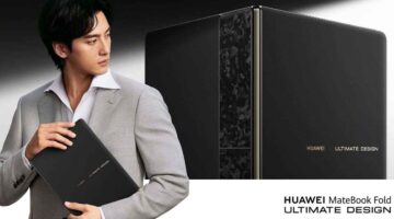 ثلاثة خيارات لونية مبتكرة تظهر في جهاز هواوي الجديد MateBook Fold القابل للطي