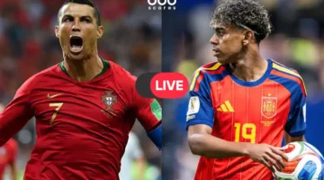 رابط المشاهدة.. القنوات الناقلة لمباراة إسبانيا والبرتغال مجانا عبر التردد الجزائري