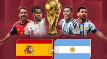 قناة عربية مفتوحة تعلن نقل مواجهة إسبانيا والأرجنتين في كأس العالم 2026