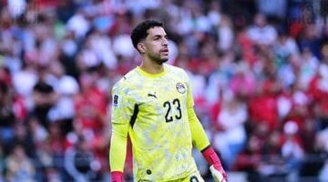 مصطفى شوبير يطرق أبواب التاريخ فى مباراة مصر وأستراليا