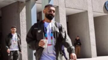 منتخب مصر يتوجه لاستاد دالاس استعدادا لخوض مباراة أستراليا صور