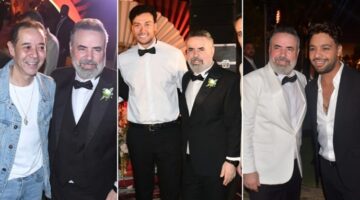 نجوم الفن والرياضة يجتمعون في حفل زفاف ابنة الفنان صبحي خليل