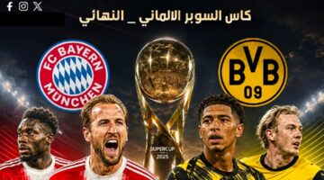 إم بي سي أكشن تتيح مشاهدة نهائي السوبر الألماني بين بايرن ودورتموند مجاناً