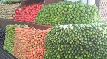 تباين أسعار الخضروات والفاكهة داخل أسواق كفر الشيخ اليوم الأحد بمستهل التعاملات