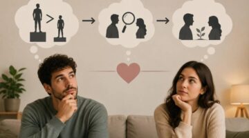 تطور مفهوم مقارنة شريك الحياة في العلاقات العاطفية مع مرور السنوات العشر