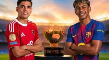 تفاصيل مواجهة الأهلي المرتقبة أمام برشلونة في بطولة كأس خوان جامبر الودية