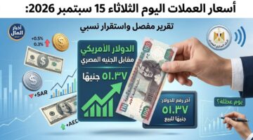 تطورات جديدة في سعر صرف الدولار مقابل الجنيه داخل البنوك المصرية اليوم