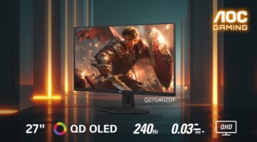 شاشات AOC الجديدة بتقنية QD-OLED تصل أخيراً إلى أسواق الشرق الأوسط