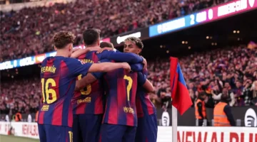 موعد المواجهة المرتقبة بين برشلونة وراسينج سانتاندير في منافسات الدوري الإسباني لكرة القدم